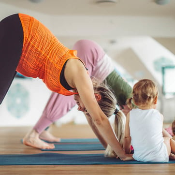 Yoga mit Baby